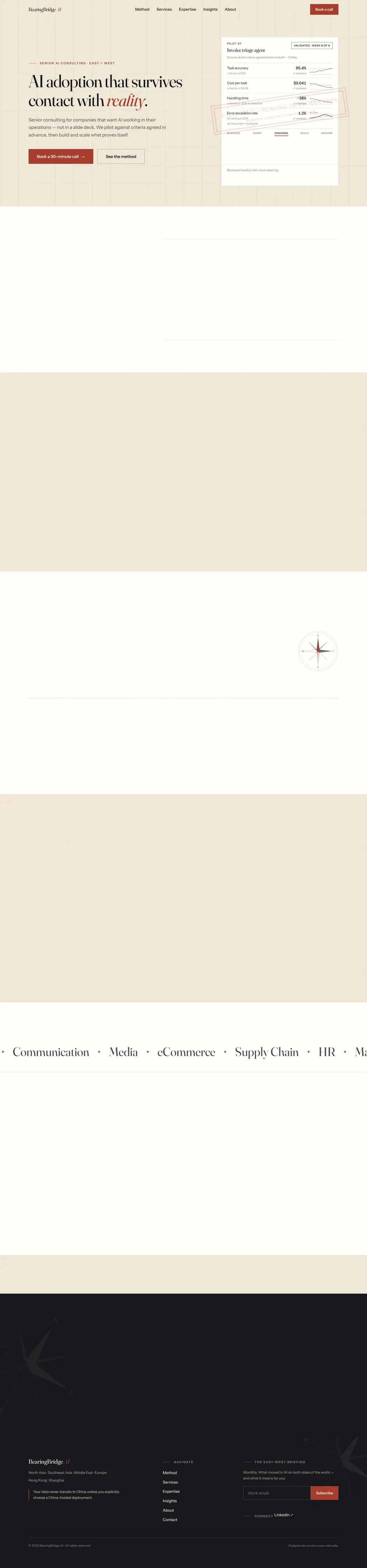 An AI Consultancy That Wanted to Be the Answer AI Gives screenshot 1