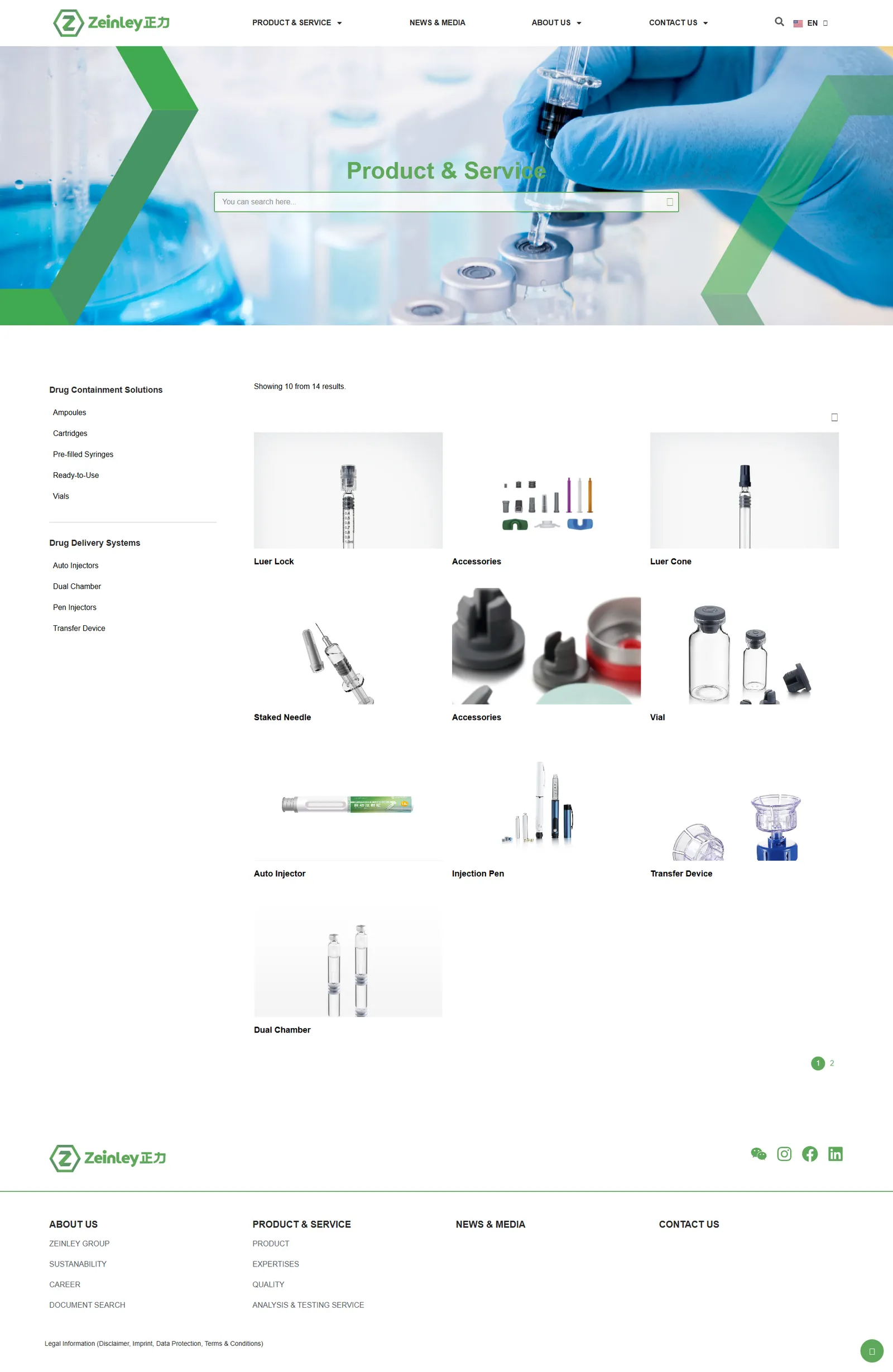 Bassetti China website screenshot 2