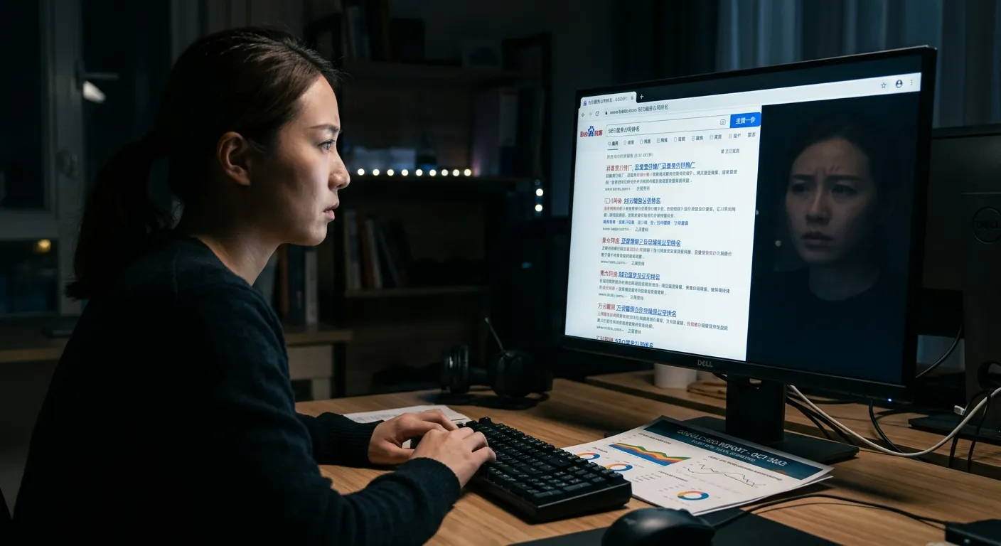 Le référencement Baidu n'a rien à voir avec Google